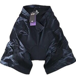 Beroy Women's Road Bike Padded Cycling Shorts NWT Size XL Black‎